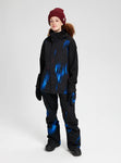 Burton Jet Set Jacket- TRUE BLACK/ LUMENS