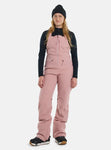 Burton Wmns Reserve Bib'n'Brace - Powder Blush