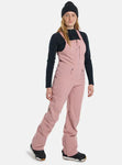 Burton Wmns Reserve Bib'n'Brace - Powder Blush