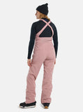 Burton Wmns Reserve Bib'n'Brace - Powder Blush