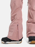 Burton Wmns Reserve Bib'n'Brace - Powder Blush