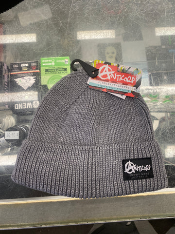 Anticorp Turn Up Beanie - Lt Grey