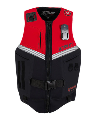 JetPilot Venture Mens Lifejacket - Black Red