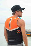 JetPilot Venture Mens Lifejacket - Black Orange