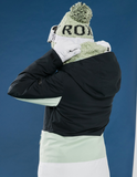 Roxy - Womens Peakside Technical Snow Jacket - BLACK/WHITE/LIME