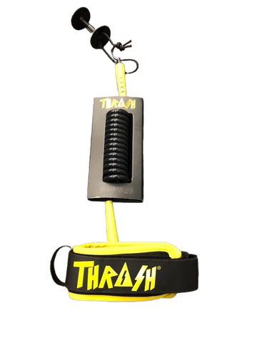 Thrash X6 Bicep - Black Coil/Yellow&black Logo