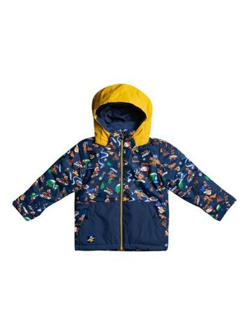 Kids Little Mission Snow Jacket- Snow Aloha