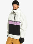 Mens Quiksilver Steeze Technical Snow Jacket - White