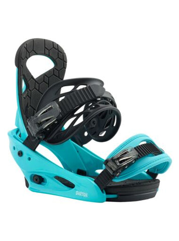 Burton Kids Mission Bindings - Blue - (US4k-7k)