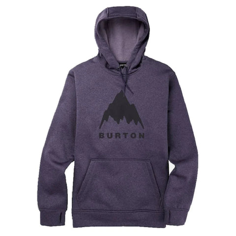 Burton Oak Long Pullover Hoodie - Violet LARGE