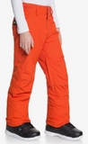 Quiksilver Estate Snow Pants - Orange