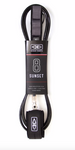 O&E Sunset Leg rope 8" - Black