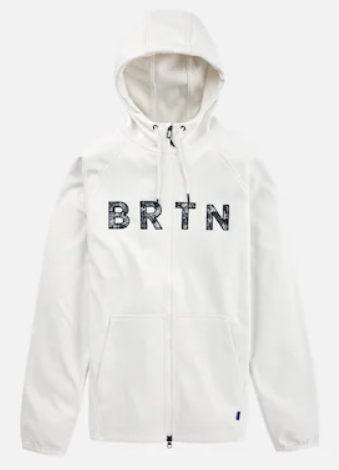 Men's Burton Crown Weatherproof Full-Zip Fleece - Stout White