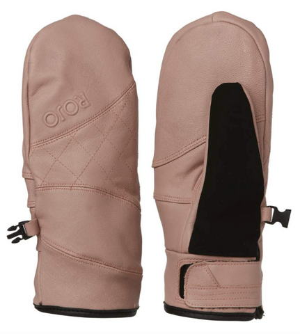 ROJO - LEATHER MITT -Misty Rose