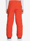 Quicksilver - Boys Estate Snow Pants - Pureed Pumpkin - ORANGE