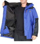 Men's Anchor 10K Insulated Snowboard Jacket - Medium - Blue