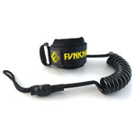 Funkshen Single swivel Wrist Leash - Blue / Yellow