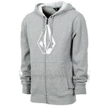 Volcom JLA Stone Zip - Heather Grey - Small