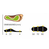 SIDAS 3Feet Activ Mid Insoles